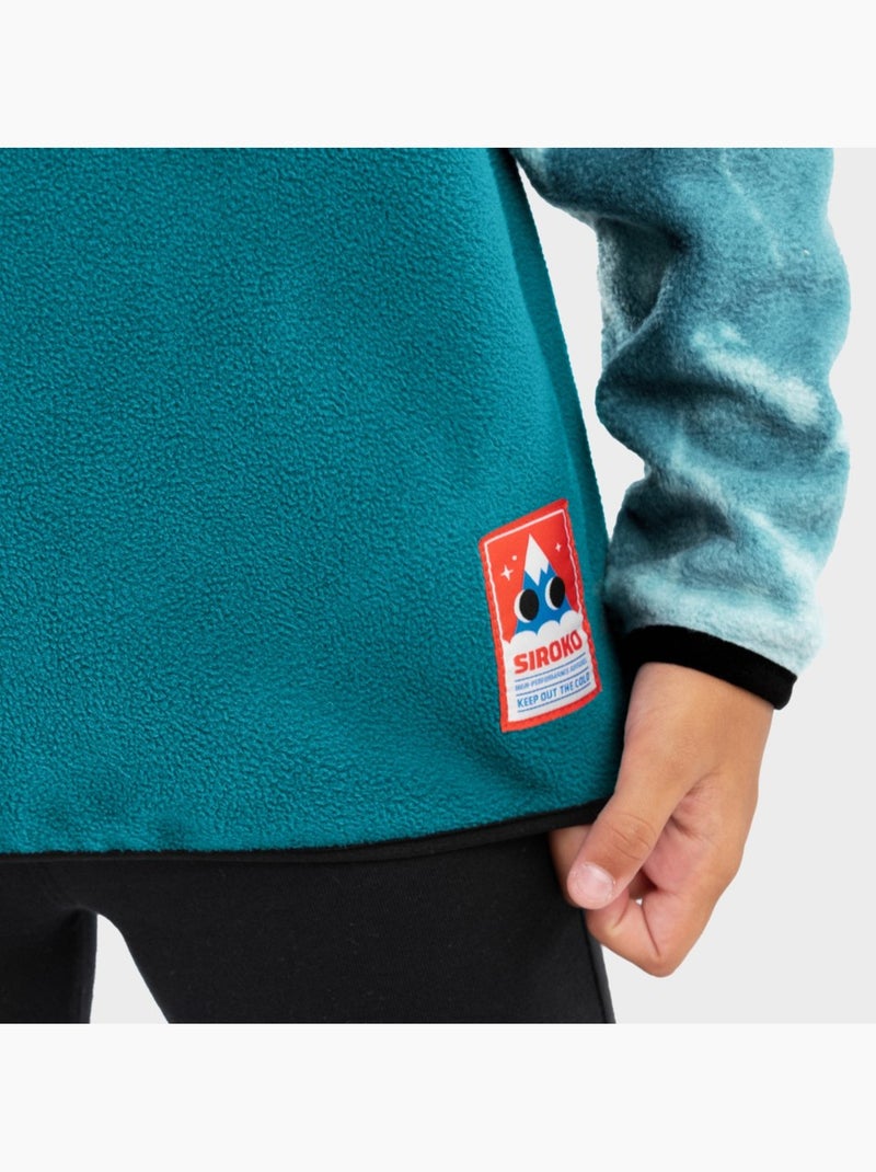 Pull polaire épais fille sports d'hiver enfants jumbo-g Vert - Kiabi