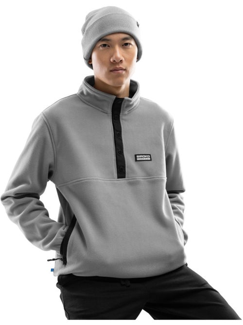 Pull polaire épais homme sports d'hiver homme koli - Kiabi