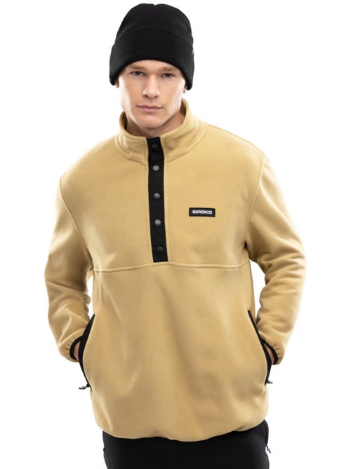 Pull polaire épais homme sports d'hiver homme yari - Kiabi