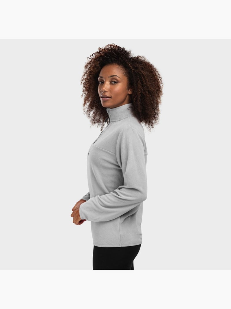 Pull polaire fin femme sports d'hiver femme limestone-w Beige grès - Kiabi