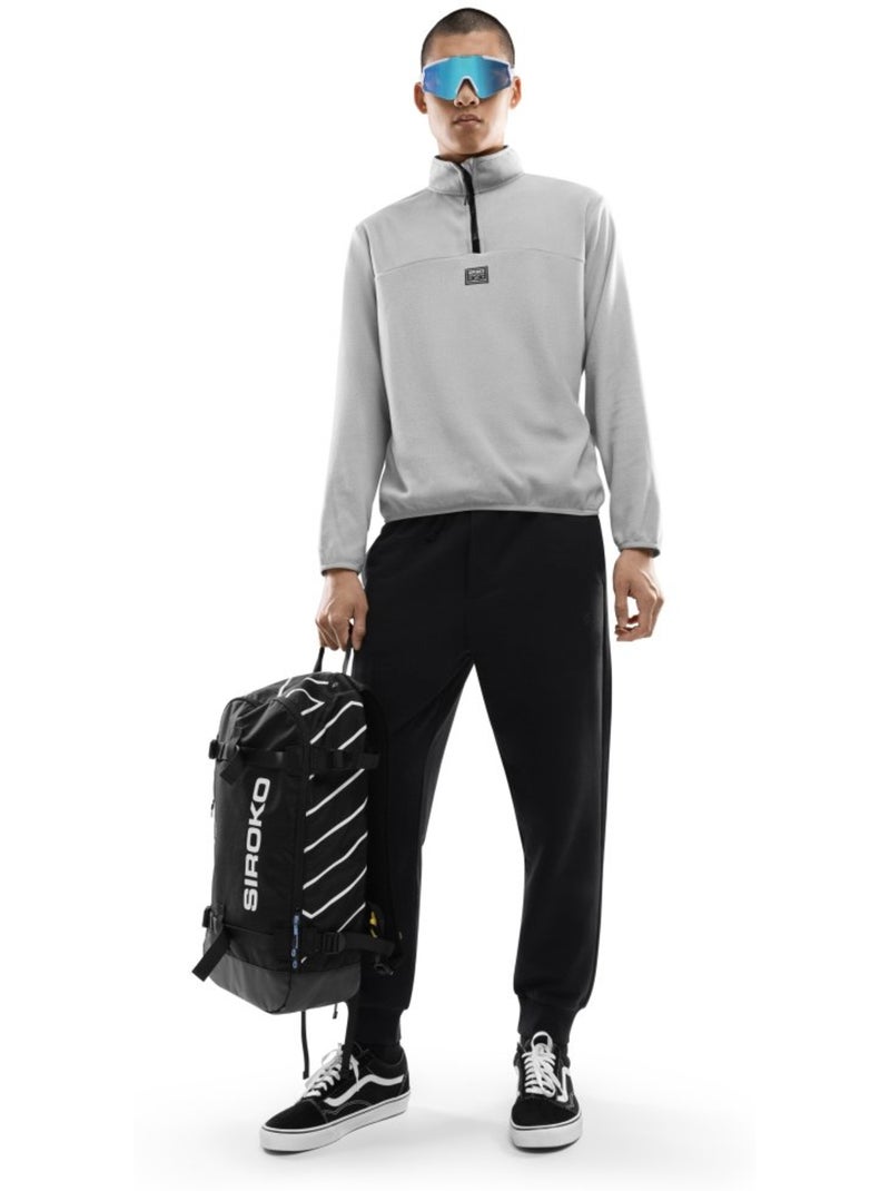 Pull polaire fin homme sports d'hiver homme limestone Beige grès - Kiabi
