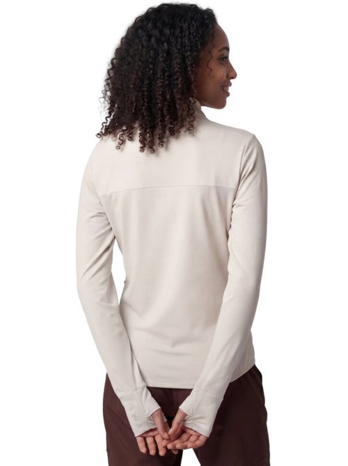 Pull polaire randonnée femme randonnée femme symbol-w sand - Kiabi