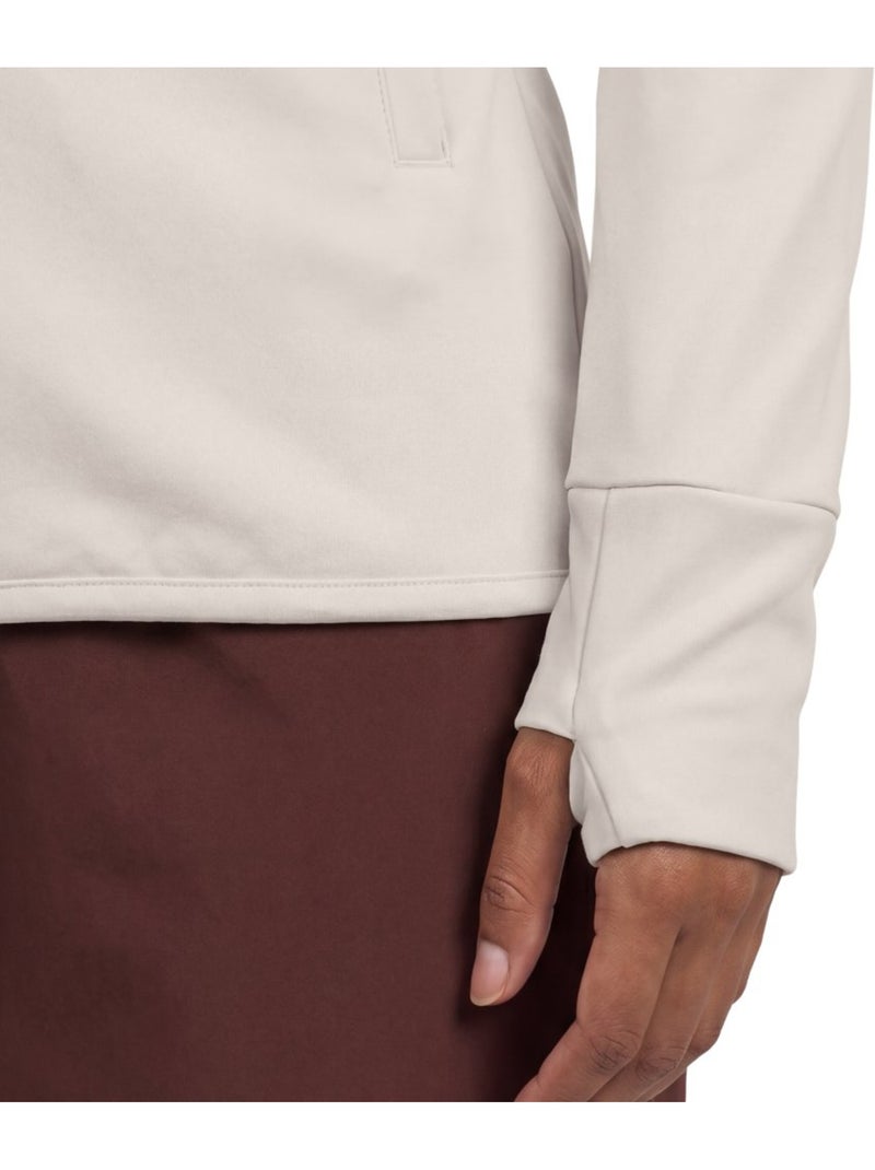 Pull polaire randonnée femme randonnée femme symbol-w sand Beige - Kiabi