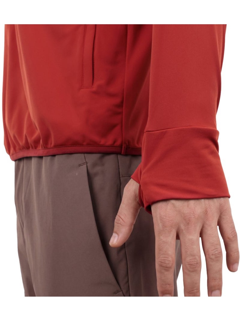 Pull polaire randonnée homme randonnée homme platte Rouge - Kiabi