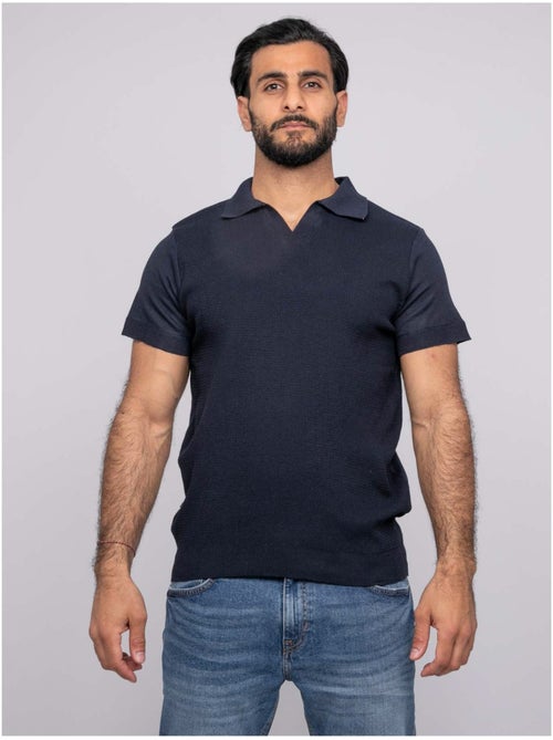 Pull polo manches courtes acritix - Kiabi