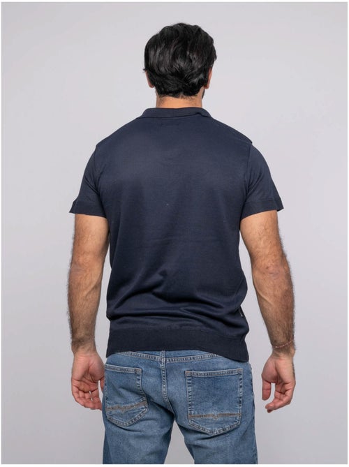 Pull polo manches courtes acritix - Kiabi
