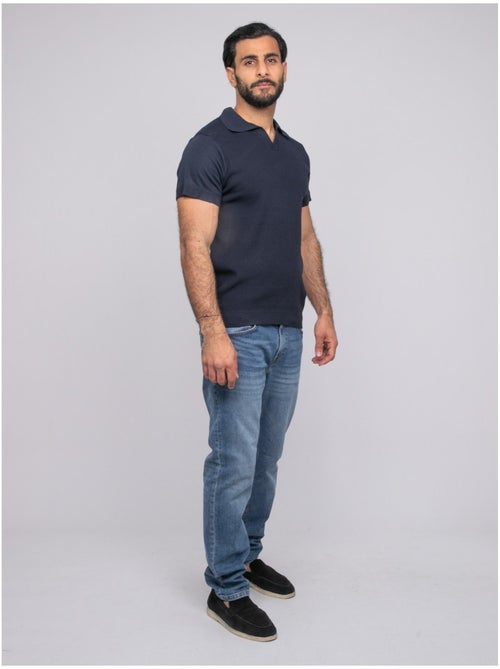 Pull polo manches courtes acritix - Kiabi