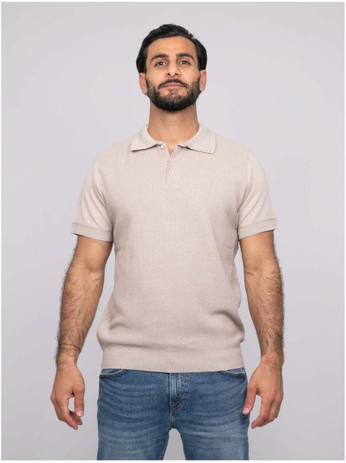 Pull polo manches courtes artema - Kiabi