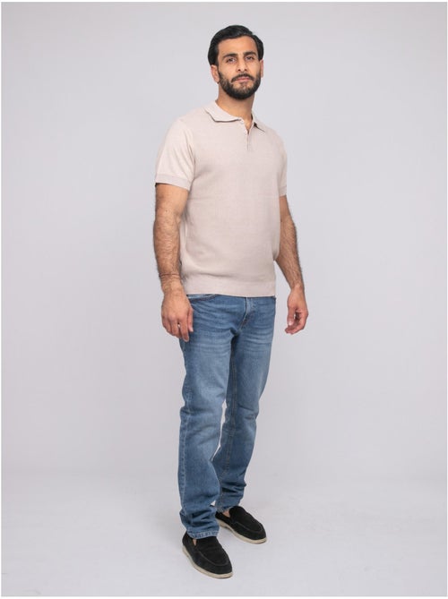 Pull polo manches courtes artema - Kiabi