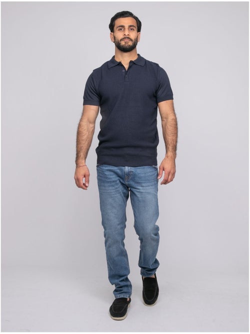 Pull polo manches courtes artema - Kiabi