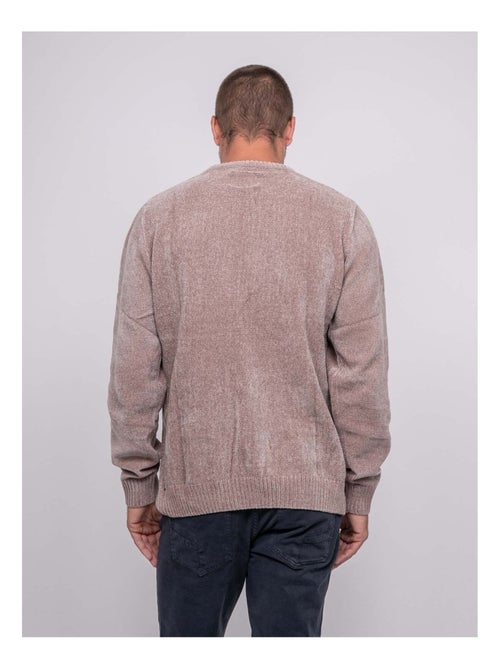 Pull ras de cou avec torsades liturin - Kiabi Pull ras de cou avec torsades liturin - Kiabi