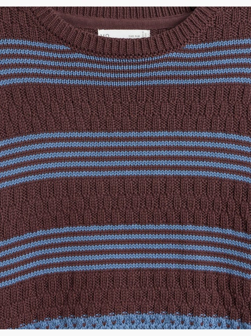 Pull rayé en tricot, mo fashion - Kiabi