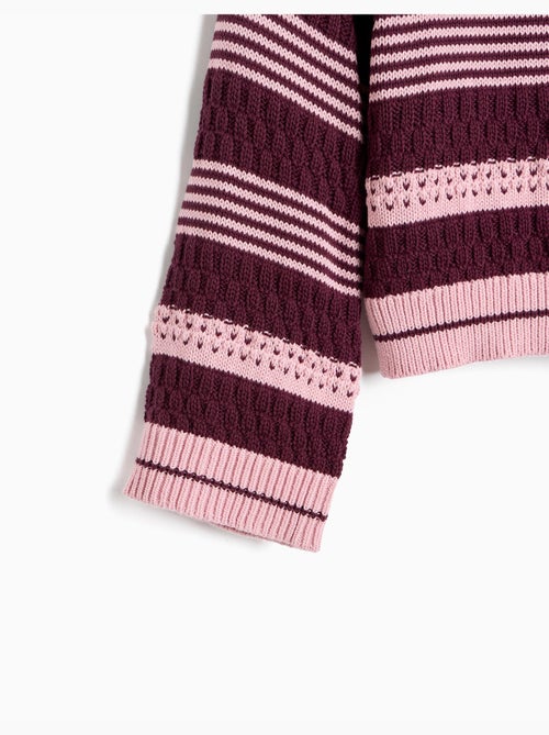 Pull rayé en tricot, mo fashion - Kiabi