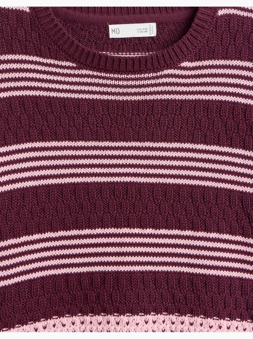 Pull rayé en tricot, mo fashion - Kiabi