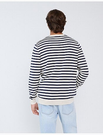 Pull rayé, mo fashion