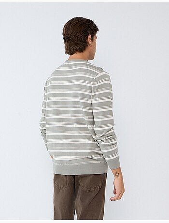 Pull rayé, mo fashion