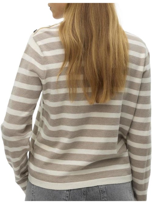 Pull Rayure Femme Vero Moda - Kiabi