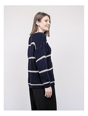Pull rayures kastella