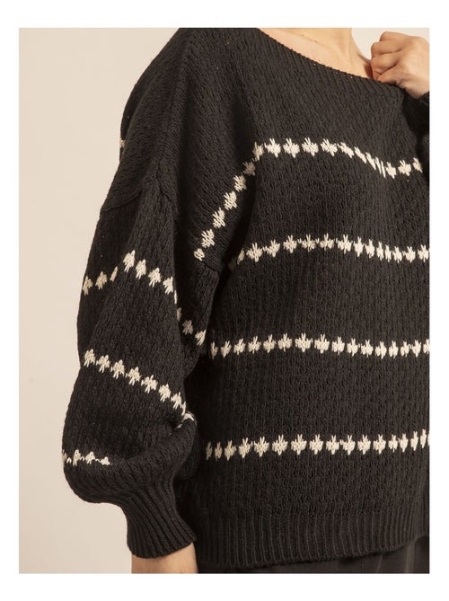 Pull rayures kisa - Kiabi