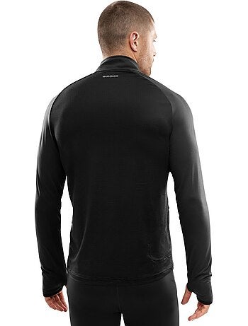 Pull running demi-zip homme fitness homme intuit