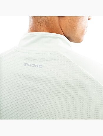 Pull running demi-zip homme fitness homme intuit