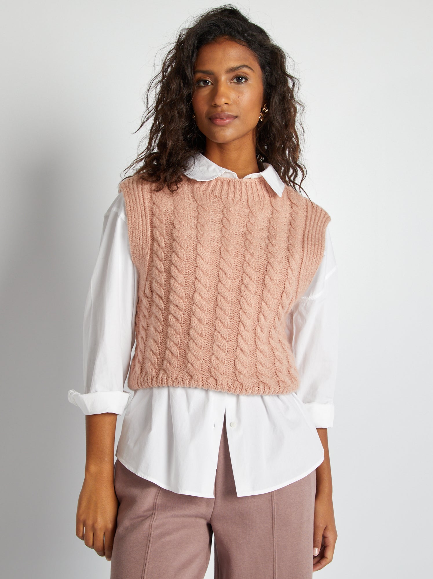 pull debardeur femme