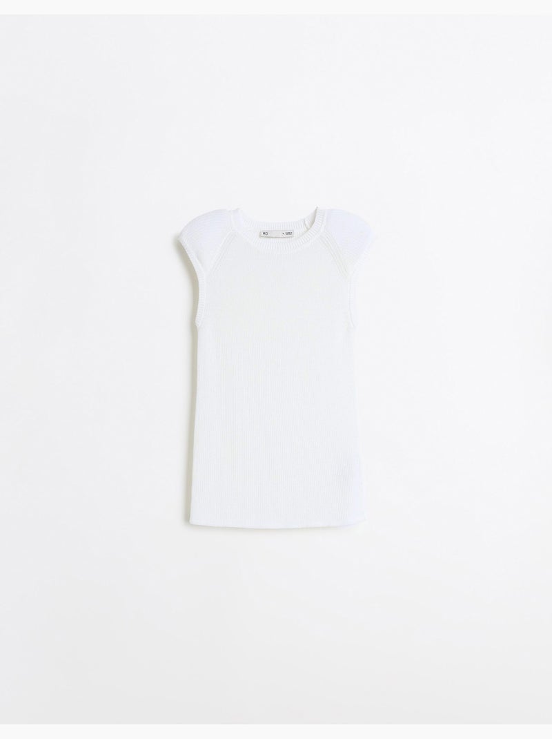 Pull sans manches, mo fashion Beige - Kiabi