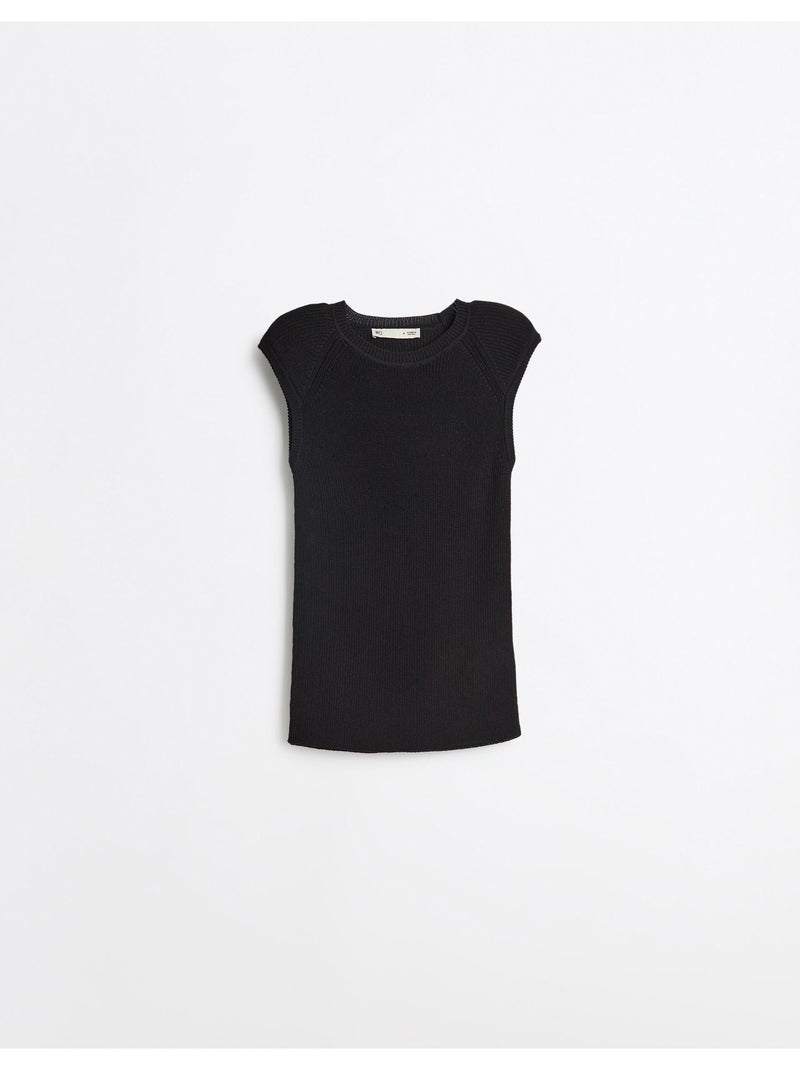 Pull sans manches, mo fashion Noir - Kiabi