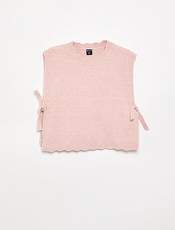 Pull sans manches
