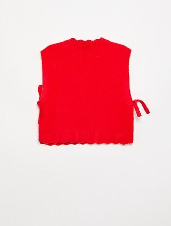 Pull sans manches