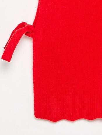 Pull sans manches