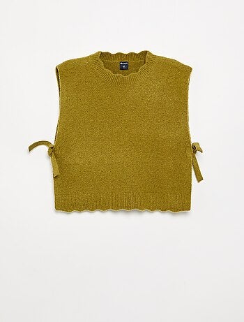 Pull sans manches