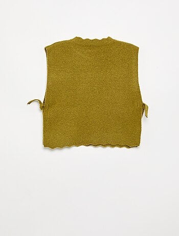 Pull sans manches