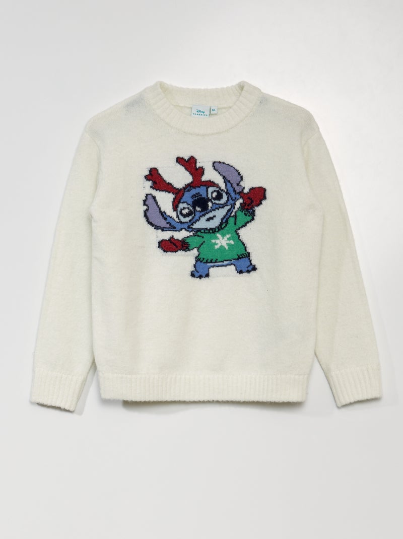 Pull 'Stitch' Beige - Kiabi
