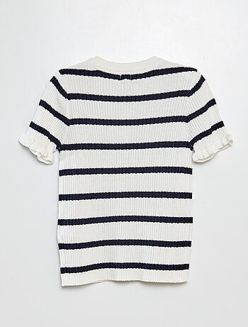 Pull style marinière