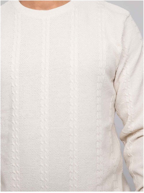 Pull torsade amorol - Kiabi Pull torsade amorol - Kiabi