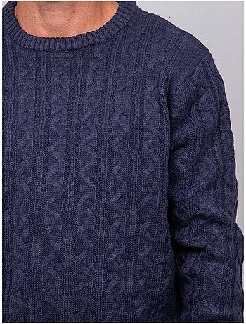 Pull torsadé col rond lalor