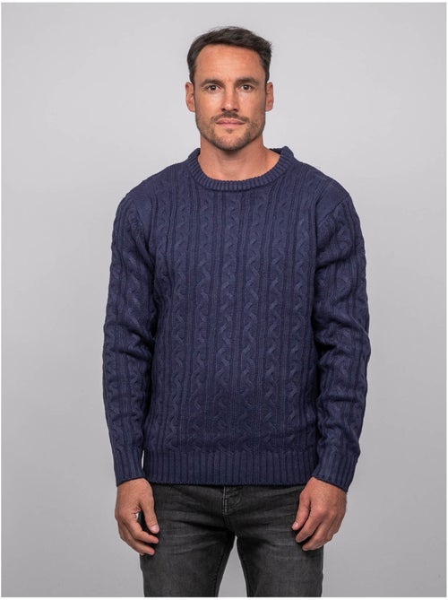 Pull torsadé col rond lalor - Kiabi Pull torsadé col rond lalor - Kiabi