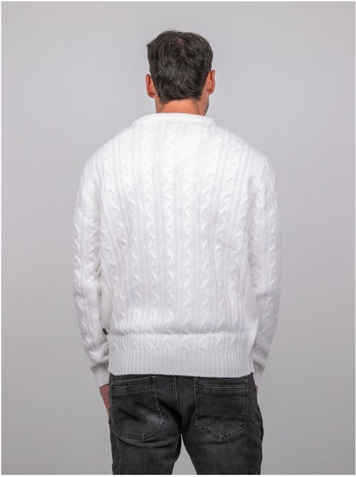 Pull torsadé col rond lalor - Kiabi Pull torsadé col rond lalor - Kiabi