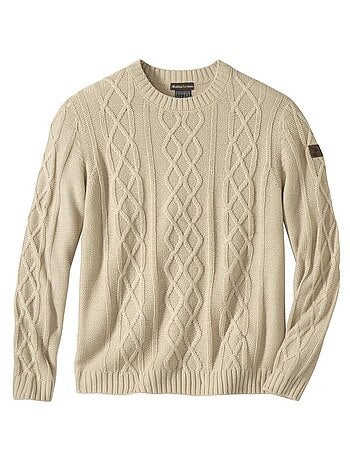 Pull Tricot Torsadé Country Man - ATLAS FOR MEN