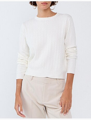 Pull tricoté avec de la viscose, mo fashion