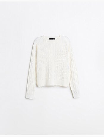 Pull tricoté avec de la viscose, mo fashion