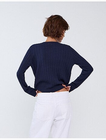 Pull tricoté avec de la viscose, mo fashion