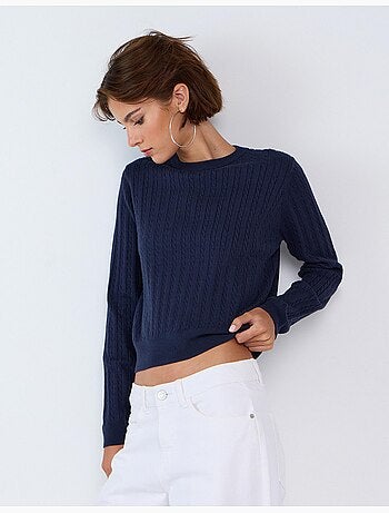 Pull tricoté avec de la viscose, mo fashion
