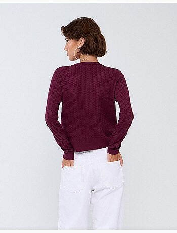 Pull tricoté avec de la viscose, mo fashion