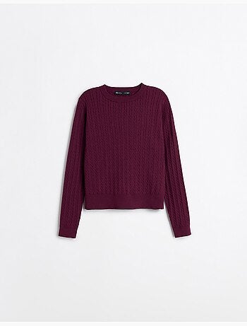 Pull tricoté avec de la viscose, mo fashion