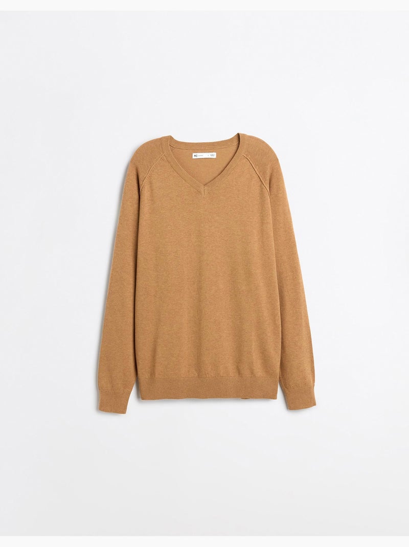 Pull tricoté, mo fashion Beige - Kiabi