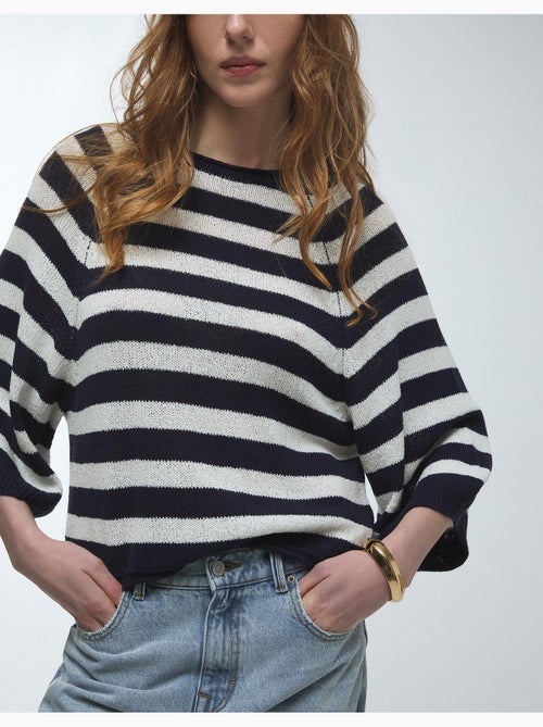 Pull tricoté, mo fashion - Kiabi