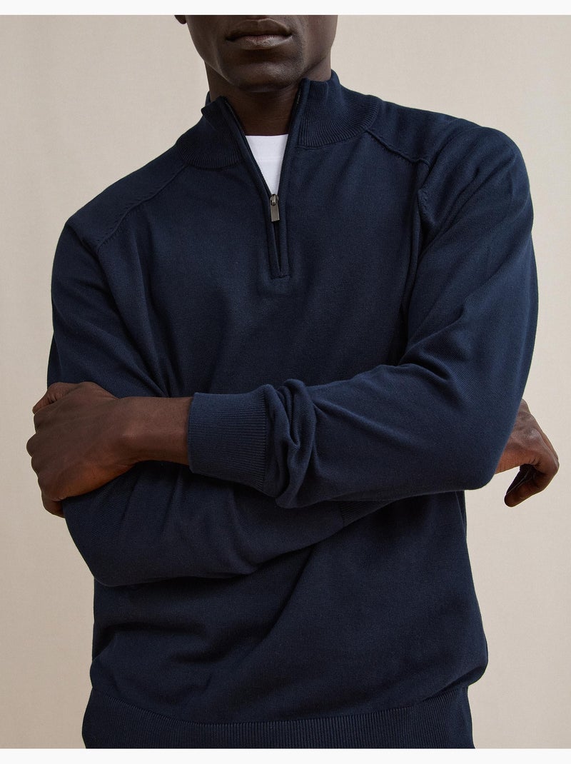 Pull tricoté, mo fashion Bleu - Kiabi