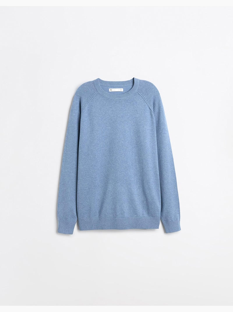 Pull tricoté, mo fashion Bleu - Kiabi